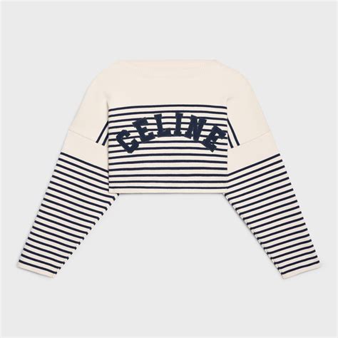 celine striped jumper|Celine sweatshirts.